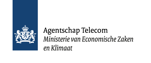 Logo Agentschap Telecom, die Agentur für Funkkommunikation, Niederlande