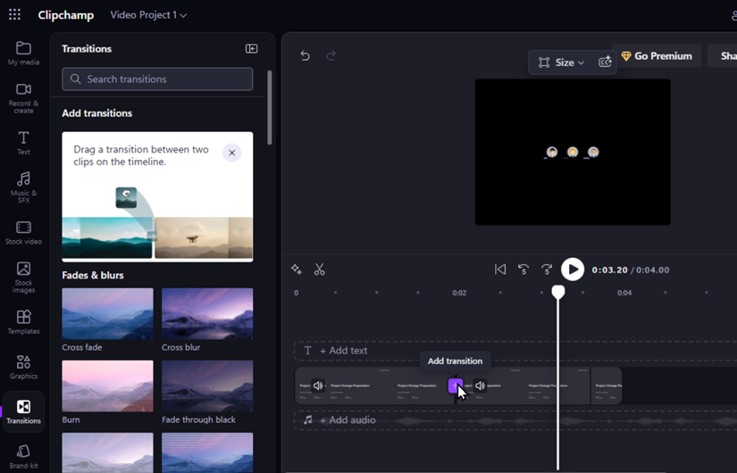 Add transitions Add transitions