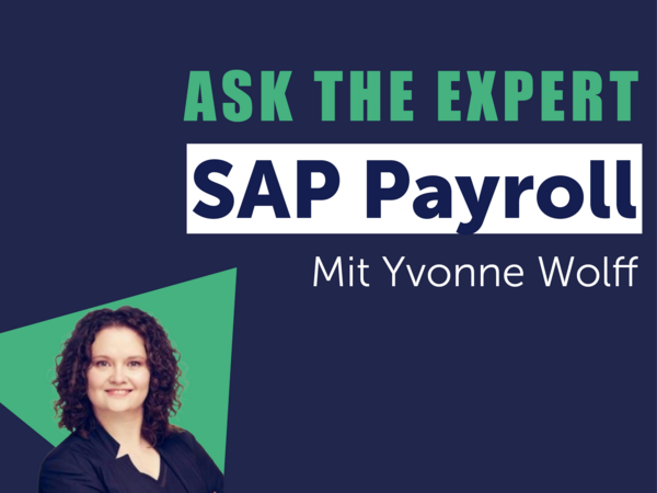 Header Image Ask the Expert Yvonne Wolff SAP Payroll