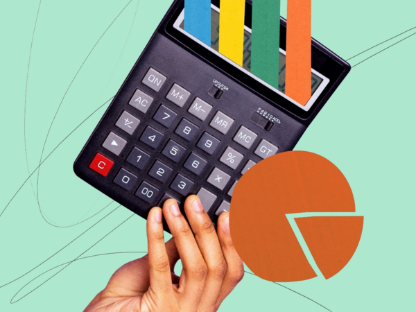 Rechner und Diagramme als Symbol für SAP Payroll, Entgeltabrechnung und HR-Finanzprozesse