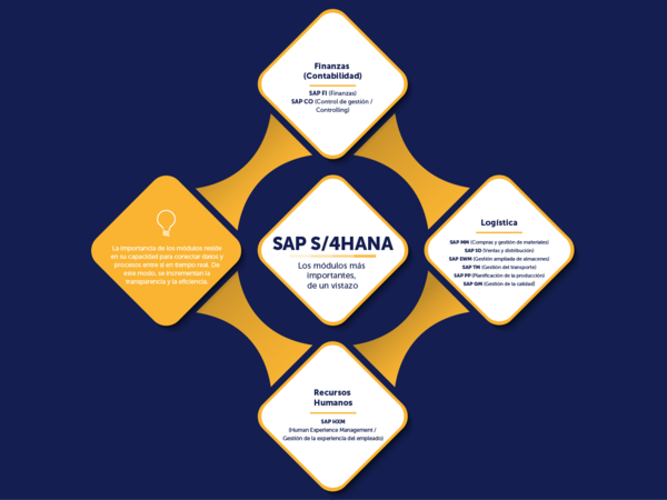 Módulos SAP: resumen de los módulos SAP más importantes