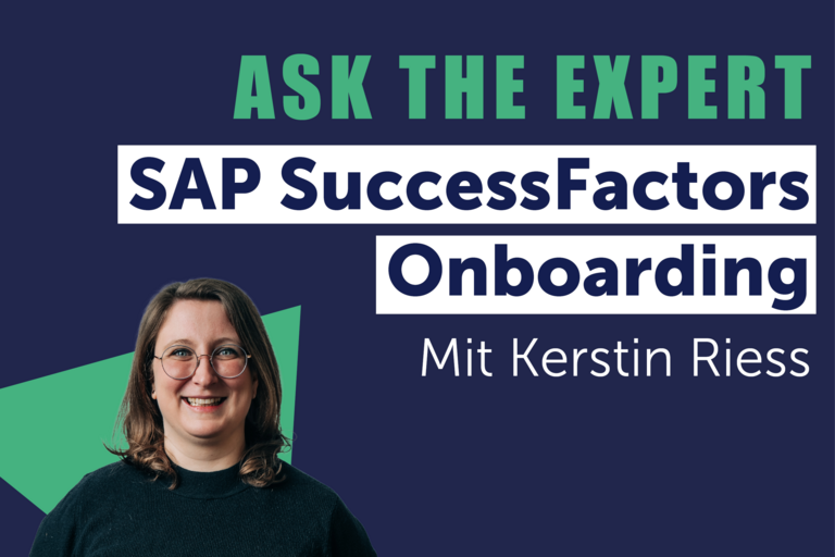Ask the Expert Thumbnail: Kerstin Riess und SAP SFSF Onboarding