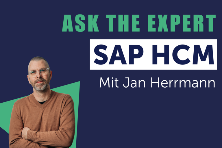 Header Image SAP HCM Interview Jan Herrmann Ask the Expert