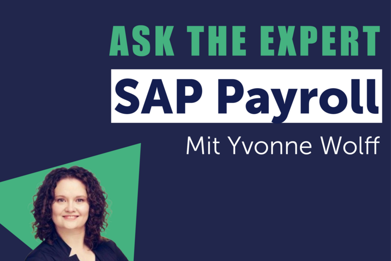 Header Image Ask the Expert Yvonne Wolff SAP Payroll