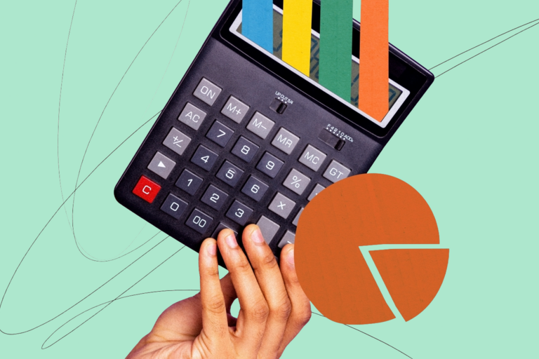 Rechner und Diagramme als Symbol für SAP Payroll, Entgeltabrechnung und HR-Finanzprozesse