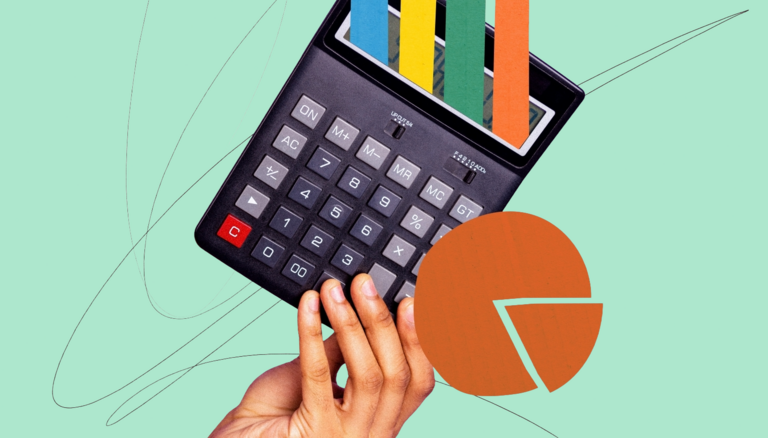 Rechner und Diagramme als Symbol für SAP Payroll, Entgeltabrechnung und HR-Finanzprozesse